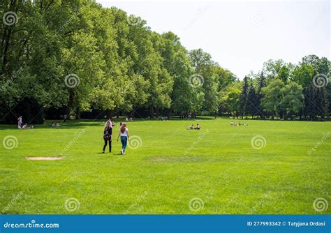 Margaret Island Park In Budapest, Hungary Editorial Photo ...