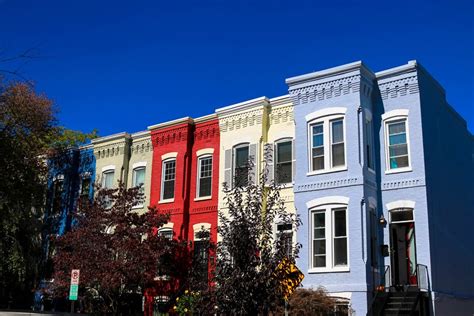 row houses in capitol hill washington dc