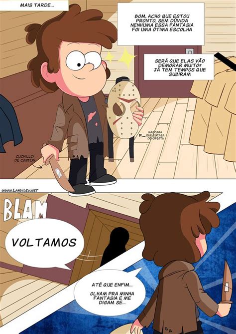 Gravity Falls Halloween Hentai Quadrinhos Porno Terceiro Z