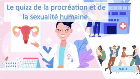 Le quizz de la procréation et de la sexualité humaine