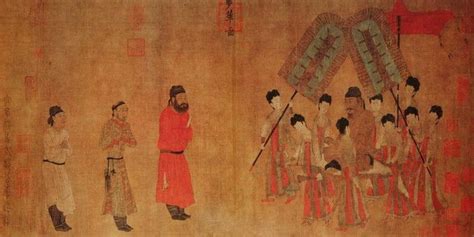 Emperor Taizong Receiving The Tibetan Envoy Alchetron The Free