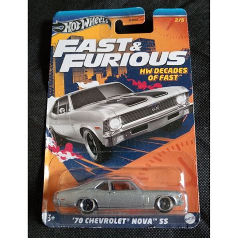 Jual Hot Wheels Fast Furious Hw Decades Of Fast Chevrolet Nova Ss Shopee Indonesia