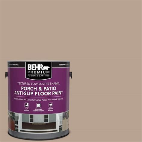 BEHR PREMIUM 1 Gal N190 4 Rugged Tan Textured Low Lustre Enamel