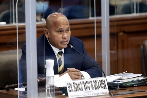 Sen Bato Dela Rosa I Am For Bongbong Sara Ever Since Inquirer News