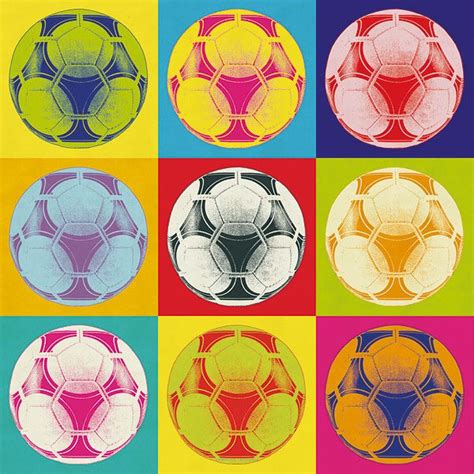 Pop Art Fußball BK Poster