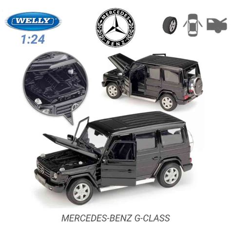 Jual Welly Mercedes Amg Gt R Mainan Mobilan Mercedes Benz G Class Skala