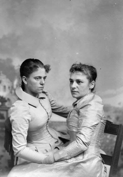 Portrait of Two Women Facing Each Other | Photograph | Wisconsin ...