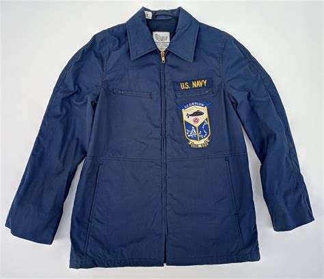 Us Navy Jacket Utility Womans Uss Scorpion Pxprato