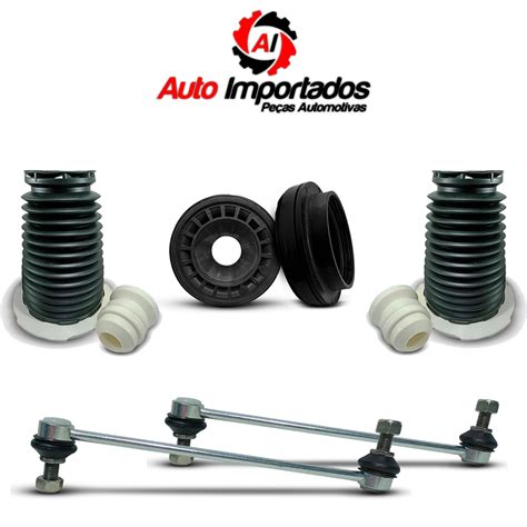 Kit Coxim Batente Coifa Rolamento Bieleta Dianteira Jeep Renegade