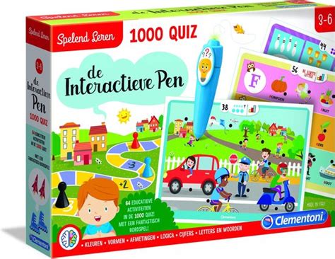 Clementoni Spelend Leren Interactieve Pen Quiz Nederlandse