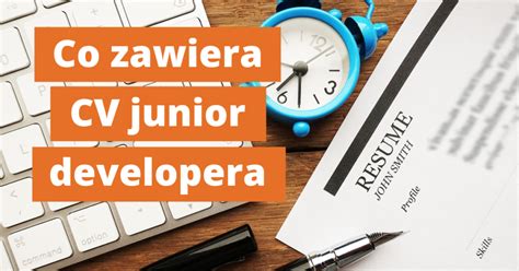 CV junior developera co powinno zawierać devmentor pl