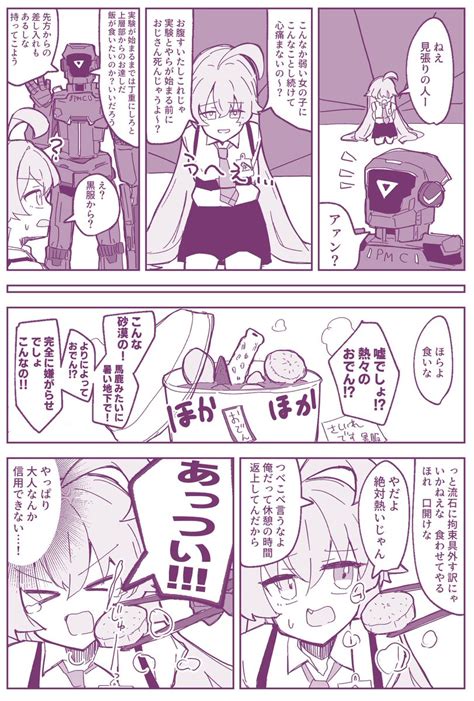 ホシノ「ホシノ誕なのでホシノ漫画を再掲させてもらうぜ」とみたけ りんこ☀️せんなごf 03の漫画