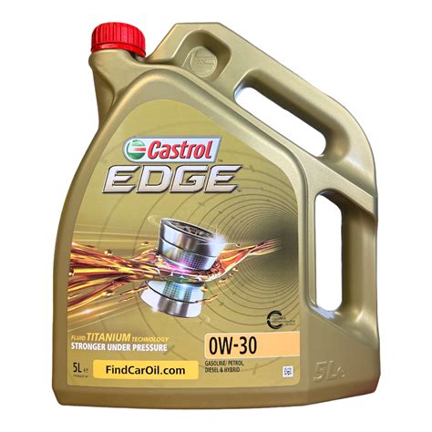 Liter Castrol Edge Fst Titanium W Motor L W Levoil