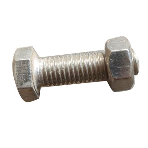 Hexagonal Full Thread Stainless Steel Hardware Nut Bolt Material Grade