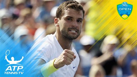 Grigor Dimitrov S Brilliant Backhands Vs John Isner Cincinnati