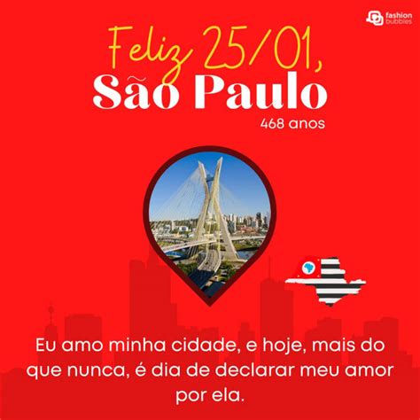 Aniversário de São Paulo 30 Imagens Mensagens e Frases para WhatsApp