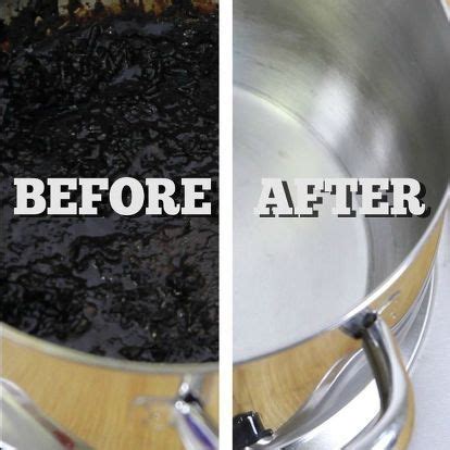 The Easiest Way To Clean A Burnt Pot Or Pan With Lemons Clean