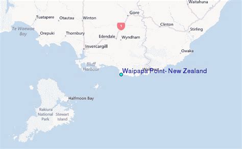 Waipapa Point New Zealand Tide Station Location Guide