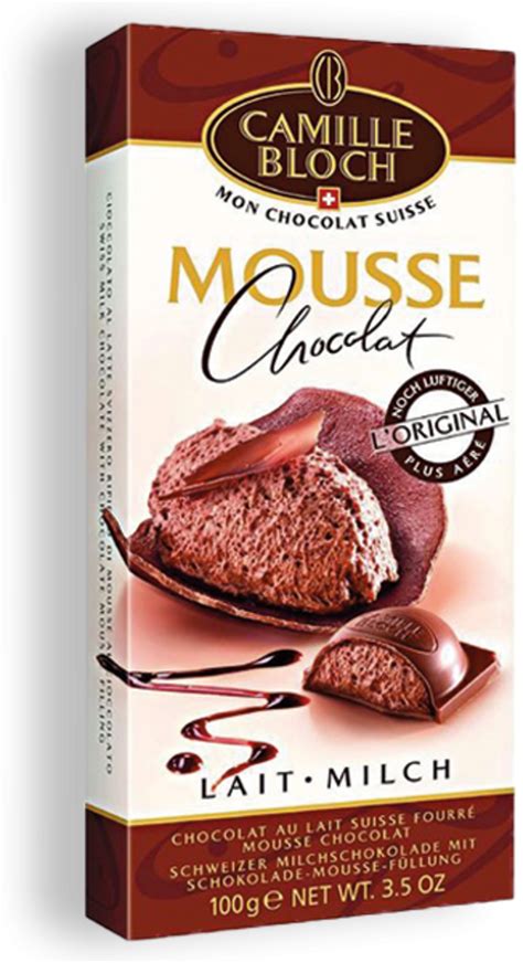 Camille Bloch Mousse Chocolat Milk Chocolate 100 G Piccantino