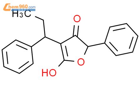 69354 73 0 2 5H Furanone 4 hydroxy 5 phenyl 3 1 phenylpropyl CAS号