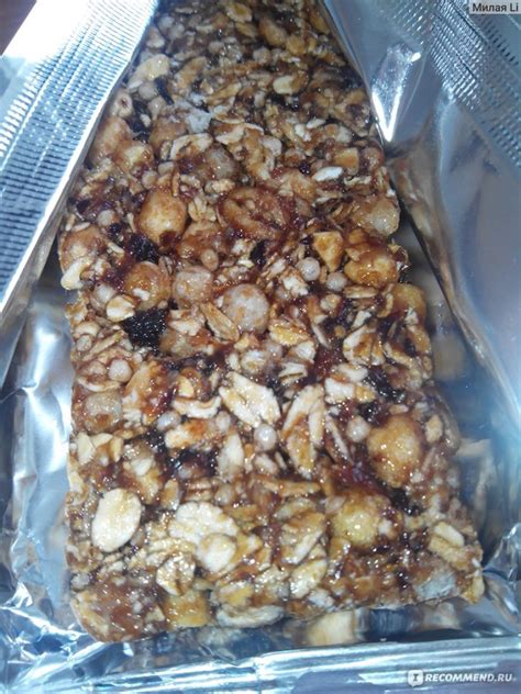 Батончик мюсли Everyday "GRANOLA" с яблоком и клюквой - «Трудно ...