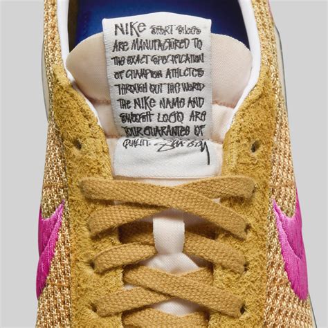 Stussy X Nike Ld X Ld Sanded Gold Fossil Laser