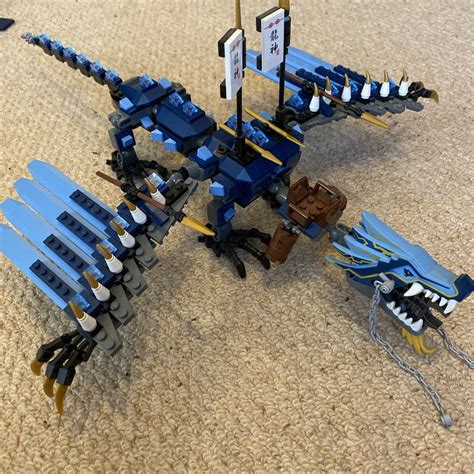 LEGO NINJAGO Lightning Dragon Battle 2521 100 Complete