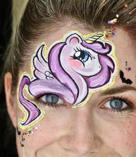 Pin By Lucy Jayne On Face Paint Ponies Unicorns Face Painting Girl