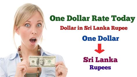 How Much Is The Dollar Rate In Sri Lanka Today Dollar Rate In Sri