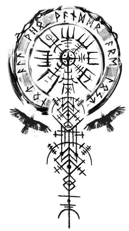 The Vegvisir Is One Of The Oldest And Most Sacred Scandinavian Symbols