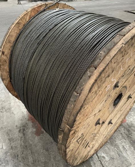 Nantong Factory PVC Nylon Galvanized Steel Wire Ropes Rod Cables 6X19