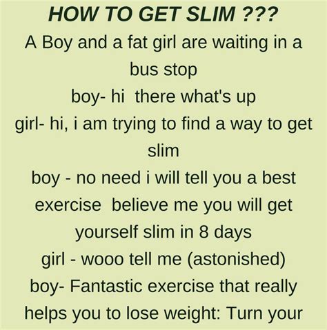 HOW TO GET SLIM ??? (FUNNY STORY) - | Funny stories, Funny confessions ...