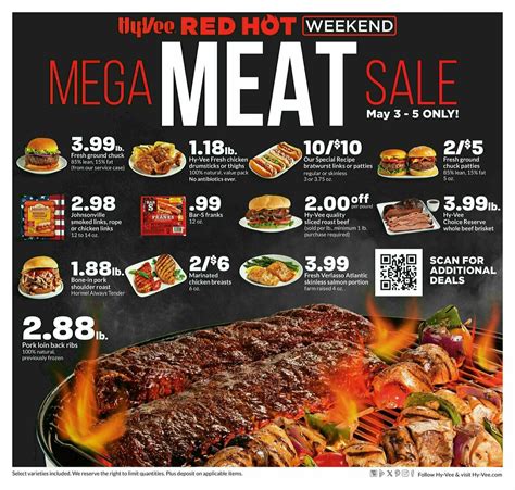 Hy Vee Mega Meat Sale Deals Ads From May 3