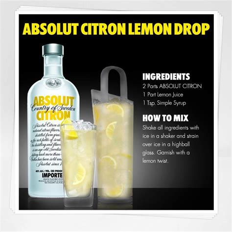 Mixed Drinks Recipes With Absolut Vodka | Bryont Blog