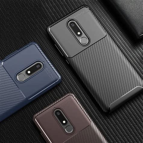 Buy Luxury Carbon Fiber Phone Case On For Nokia 5 1 3