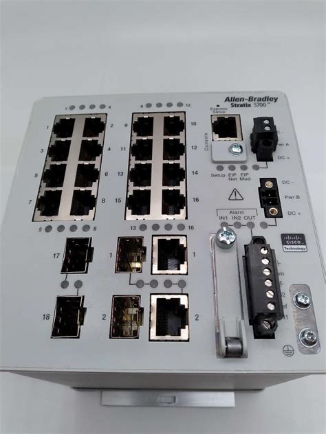 Allen Bradley 1783 BMS20CGP Stratix 5700 Ethernet Managed Switch 20