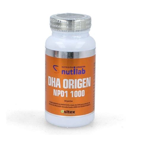 Nutilab Dha Origen Npd1 1000 30 Perlas PromoFarma