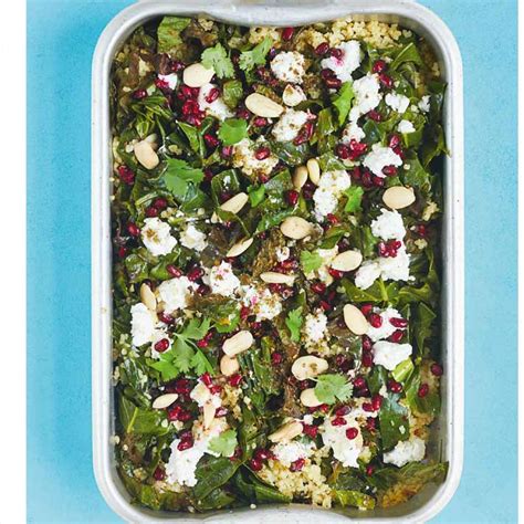 Salade Met Knapperige Boerenkool Bulgur