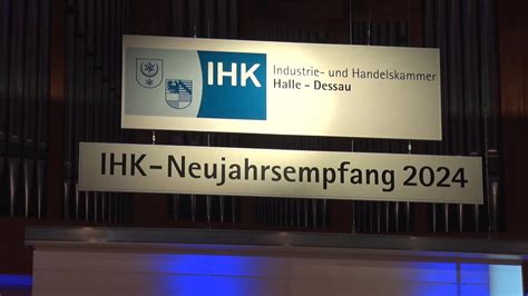 PUNKTum Neujahrsempfang Der IHK Halle Dessau 2024 YouTube