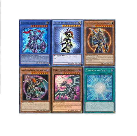 Yugioh Black Luster Soldier 2023 Deck Super Soldier Levianeer Nm 55