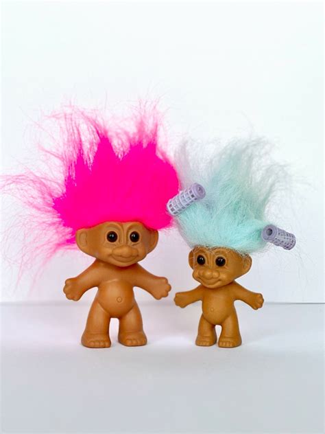 Russ Trolls from the 90’s | Troll dolls vintage, Troll dolls, Troll