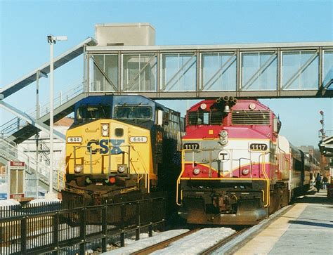 CSX AC60 MBTA GP40MC The NERAIL New England Railroad Photo Archive