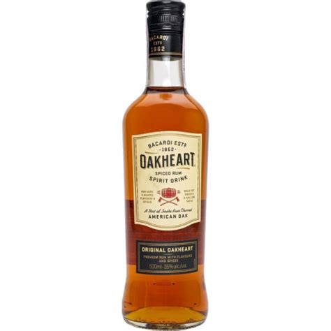 Ром Bacardi OakHeart 0.7 л цена, отзывы | Бакарди Оакхарт 700 мл купить ...