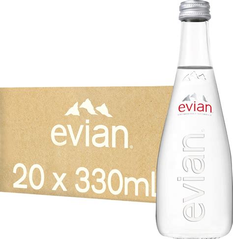 Evian Mineral Water Naturally Filtered Drinking Water Ml Bottled