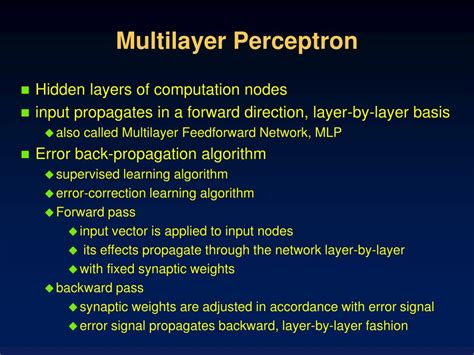 Ppt Multilayer Perceptrons Cs679 Lecture Note By Jin Hyung Kim