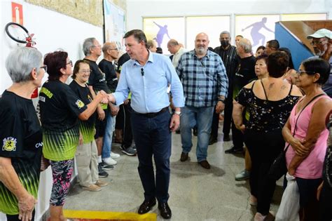 Prefeito Orlando Morando Entrega Revitaliza O Da Cancha De Bocha Do