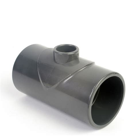 PVC Reducing Tee Plain Ind Fittings