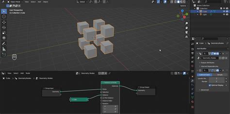 Geometry Node Basics — 3d Graphics Basics With Blender