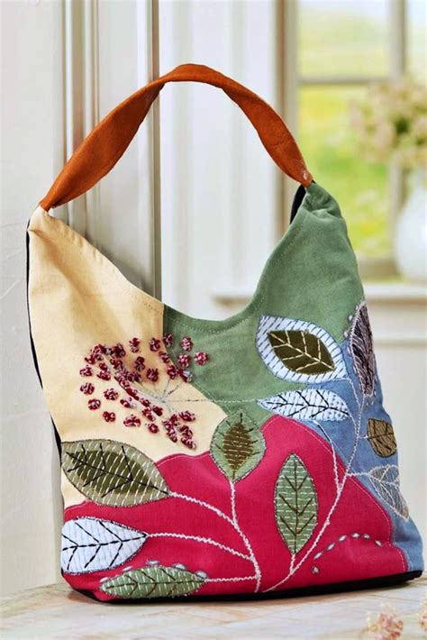Artesanato Com Bolsas De Tecido - Modelos de Bolsas de Tecido Criativas que Unem Estilo, Praticidade e ...