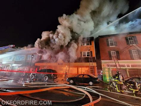 Significant Fire in Historic Oxford Borough - Union Fire Company No. 1